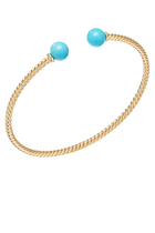 Solari Petite Turquoise Bead Bracelet